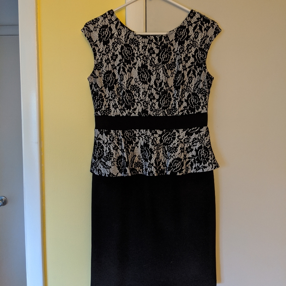 AA Studio AA black and white dress